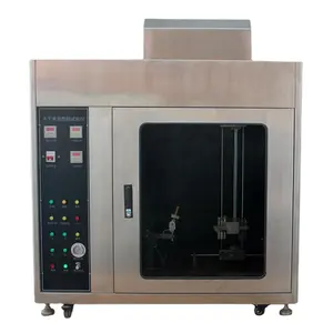 Horizontal and vertical combustion test box Plastic ing machine flame retardant er glowing wire equipment