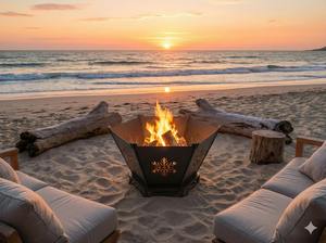 Foyer décoratif en métal - Product Image 3