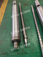 XINLU fábrica D60 máquina de moldeo por inyección de tornillo y barril USD para PP,PE,ABS