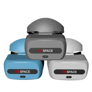 Harga pabrik asli 4k semua dalam satu vr Virtual Reality 3d kacamata vr headset abu-abu putih biru