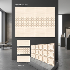 Porcelaine décorative HD 300x600mm brillant carreaux muraux en céramique numérique 12x24 pour salle de bain cuisine balcon indien approvisionnement d'usine - Product Image 5