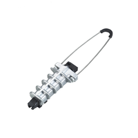 Pince d'ancrage en forme de 8 FTTH, pince de tension, pince d'extrémité pour câble de descente à fibre optique, accessoires de ligne électrique