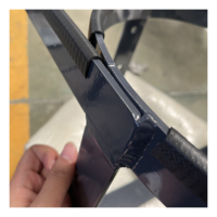 Support de bidon verrouillable avec fixation à bascule en tube d'aluminium réglable pour camping, camping-cars, remorques, caravanes, marque CAIXIN