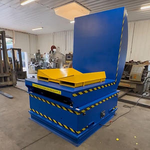 Machine <span class=keywords><strong>de</strong></span> plate-forme <span class=keywords><strong>de</strong></span> <span class=keywords><strong>Table</strong></span> rotative Upender 360 personnalisée à 90 degrés 1-50ton pour bobine d'acier - Product Image 3
