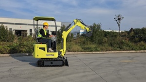 Mini Excavadora Hidráulica China, Excavadora Pequeña para Uso Agrícola - Product Image 2