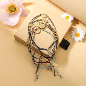 प्राचीन सिक्का संत बेनेडिक्ट रोरी ब्रेसलेट ग्लास की स्ट्रैंड रस्सी के साथ पुरुषों की महिलाओं के लिए कैथोलिक धर्म गहने - Product Image 5