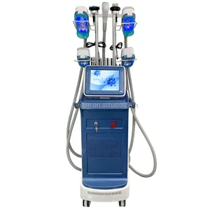 Venta caliente Cryolipolyse Máquina de adelgazamiento corporal 6 en 1 Esculpir el cuerpo Crioterapia Máquina de congelación de grasa Máquina de adelgazamiento Cryo