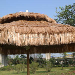 Populaire Hôtel Bistro Patio Jardin Paille Parapluie Extérieur Hawaii Parasol Chaume <span class=keywords><strong>Plage</strong></span> Soleil Parapluie - Product Image 6