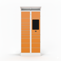 Casier à colis électronique intelligent pour projets résidentiels et stations communautaires avec surveillance cloud et prise en charge API tierce partie