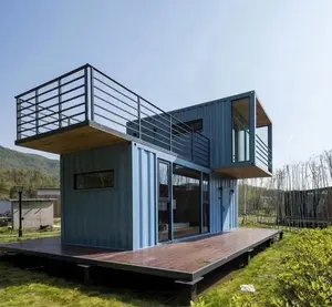 Qingdao Stalen Structuur Ontwerp Container Huizen Prefab Container Woningen