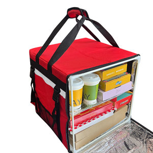 Bolsas de Reparto de Comida para Motocicleta de Nuevo Diseño, Bolsa Refrigerante Desechable de Papel de Aluminio Aislante - Product Image 2