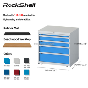 Rockshell công cụ hội thảo tủ công cụ tủ với ngăn kéo công cụ ngăn kéo tủ - Product Image 2