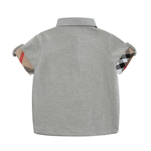 <span class=keywords><strong>Camiseta</strong></span> Polo de Manga Corta para Niños, Uniforme Escolar de Verano, 100% Algodón, para Niños de 3 a 8 Años - Product Image 4