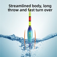 Flotteur de pêche électronique intelligent à détection de gravité, changeant de couleur, vente en gros, OEM