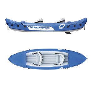 Bestway 65077 3,21 M X 88cm Lite-Rapid Juego de kayak inflable para 2 personas Canoa de pesca inflable Barco - Product Image 2