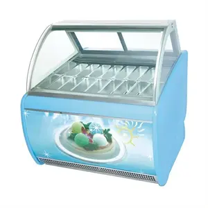 BEU ice cream machine freezer commercial refrigerator cold plate freezer