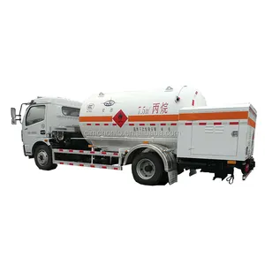 mobile lpg refueling transport tanker transportation truck for sale