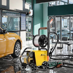 Machine à laver de voiture professionnelle électrique RY-6 <span class=keywords><strong>mobile</strong></span> à poussée manuelle haute pression 8MPa 2.2KW - Product Image 4