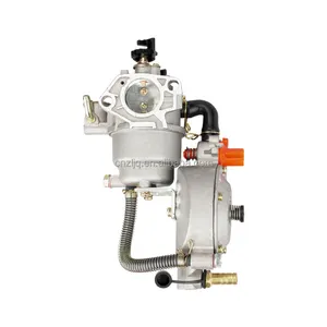 LPG CNG Dual Fuel Generators Part Carb Water Pump Carburetor Conversion Kit For Honda 188F 190F GX420 15HP 16HP 5KW-8KW Engine