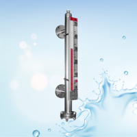 Magnetic Bypass Level Indicator with Remote Diaphragm Alarm Switch Control Switch 300-15000mm Range 10mm Accuracy