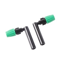 Système d'irrigation par brumisation de jardin, pulvérisateur atomisant avec eau, buse de brumisation à 5 voies, refroidissement, humidification, fournitures