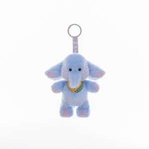 HECION Portachiavi in Peluche Morbido al Tatto Effetto <span class=keywords><strong>Visone</strong></span>, Giocattolo di Peluche a Forma di Agnello, Scimmia, Elefante, Bambola di Peluche Profumata per Decorazione Auto - Product Image 6