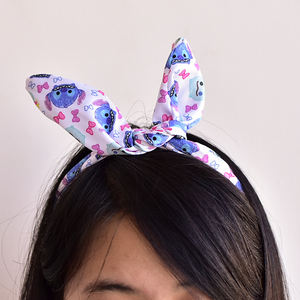 Haute garde filles réglable maquillage cheveux cravates mignon visage Spa fil bandeau pour la vente en gros - Product Image 5