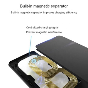 10W Chargeur Sans Fil Epro210S chargeur sans fil pour iPad A MENÉ La Lumière De Charge Rapide Chargeur Sans Fil pour iphone <span class=keywords><strong>X</strong></span> - Product Image 4