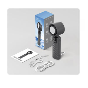 Portable Air Cooler <b>Fan</b> Hand-Held Electric <b>Fan</b> 3000mAh USB <b>Rechargeable</b> Adjustable Mini <b>Fan</b> - Product Image 4