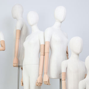 Magasin de vêtements <span class=keywords><strong>femme</strong></span> affichage robe forme <span class=keywords><strong>femme</strong></span> haut du corps en velours demi-corps <span class=keywords><strong>femme</strong></span> Mannequin - Product Image 2