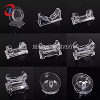 Cadre acrylique de bracelet en or et argent, 1 pièce, présentoir, en jade, pour bijoux