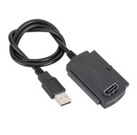 Cable USB 2.0 a IDE/SATA tres en uno, cable adaptador USB, cable adaptador para disco duro