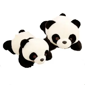 Симпатичная мягкая плюшевая игрушка панда на заказ, плюшевая игрушечная подушка
