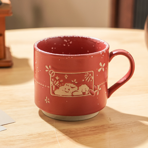 Taza de Porcelana Estética de Alta Calidad, Apta para Lavavajillas y Microondas, con Diseño de Dibujos Animados, Logotipo Personalizado Impreso, Acabado de Color Bonito, Recta - Product Image 6