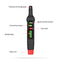 HABOTEST HT62 Mini thermomètre infrarouge USB portable haute précision OEM/ODM pris en charge