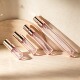 Vente en gros de flacons de parfum en verre fins avec bouchon à vis 2ml 3ml 5ml 10ml Emballage cosmétique
