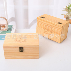 Caja de Almacenamiento de Madera Jinsheng, Rectangular, Tamaño Personalizable, Caja para Joyería, Embalaje General - Product Image 2