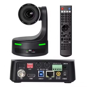 Caméra PTZ professionnelle pour diffusion en direct 4K 1080p 60fps, webcam SDI NDI POE, système de caméra de conférence optique 20X, caméra PTZ NDI - Product Image 5
