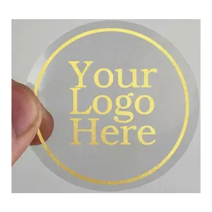 Custom Printing Heat Transfer Stickers Vinyl Color Uv Resistance Transparent Logo Sticker Adhesive Label