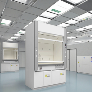 Hóa Chất thiết bị phòng thí nghiệm thép fume hood cho bệnh viện và trường học sử dụng thiết kế hiện đại nguy hiểm độc hại fume hơi xả - Product Image 2