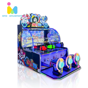 Máquina de Juego de Arcade de Tiro al Blanco AMA para 3 Jugadores, 55 Pulgadas |   Máquina de Juegos para Niños con Redención de Tickets que Funciona con Monedas para Centros Comerciales - Product Image 1
