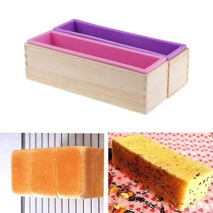 Moldes rectangulares de silicona para jabón, herramienta DIY para hacer pasteles y jabones, 42oz, gran oferta - Product Image 4