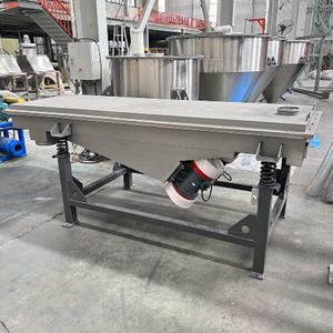 Machine de criblage en acier inoxydable à tamis vibrant linéaire de qualité alimentaire Tesheng pour la transformation des aliments avec 1 an de garantie - Product Image 2