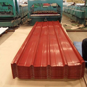 Oluklu renk galvanizli sac okyanus mavi oluklu çelik çatı kaplama levhası PPGI çatı levha