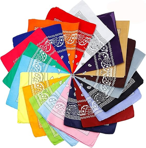 Écharpe <span class=keywords><strong>Bandana</strong></span> <span class=keywords><strong>Bandana</strong></span> personnalisée Bandanas votre accessoire pour ajouter de la couleur et de la personnalité à tout ensemble sans effort - Product Image 1