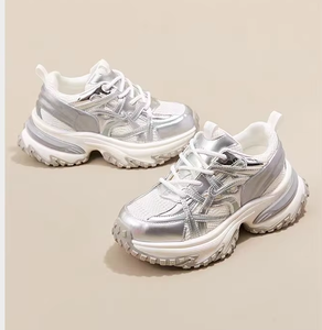 Zapatos Deportivos de Malla Suave para Correr y Caminar, con Suela Gruesa y Amortiguada, Estilo Retro, Torre Evergreen, Verano-Otoño 2026 - Product Image 4