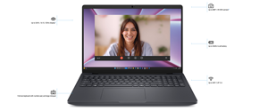 สำหรับแล็ปท็อป Pro 16 Mc16250 Ai Pc ใหม่ Ultra5 16gb 1tb Ssd 10 จอแสดงผล 16 นิ้ว FHD Core 5.3ghz Mc16250 Dell Pro 16 - Product Image 5