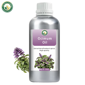 Huile Essentielle Pure et Naturelle d'Ocimum (Basilic) – Huile Fraîche Herbacée-Piquante <span class=keywords><strong>aux</strong></span> Propriétés Anti-inflammatoires et Antibactériennes pour l'Aromathérapie - Product Image 1