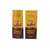 Sachet Personnalisé Imprimé 10g 12g 20g pour Miel, Sachet Énergétique, Emballage en Plastique et Film Aluminium pour Miel Royal, Rouleau de Film