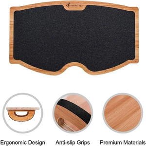 Repose-pieds ergonomique en bambou réglable pour le soutien de la posture sous le bureau, idéal pour le bureau, la maison, le poste de travail, le <span class=keywords><strong>gaming</strong></span> – Vente en gros, personnalisable, OEM - Product Image 3